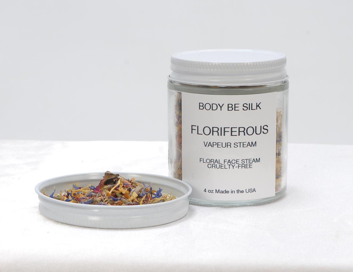 Floriferous... Vapeur French Floral Face Steam - Body Be Silk