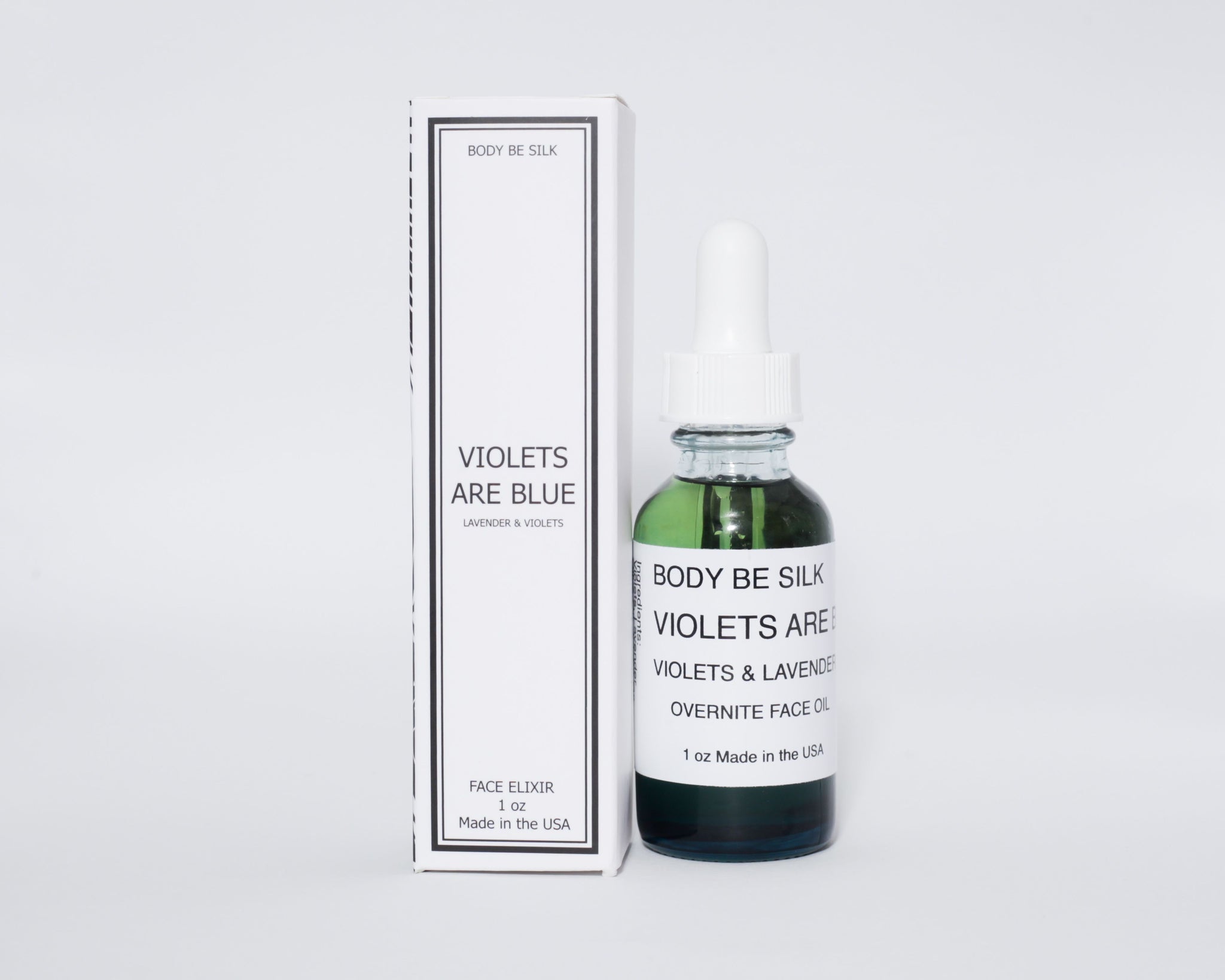 Violets are Blue overnight face elixir