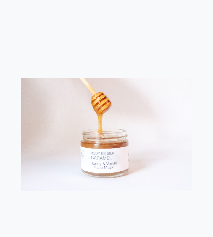 Caramel  honey & vanilla face mask