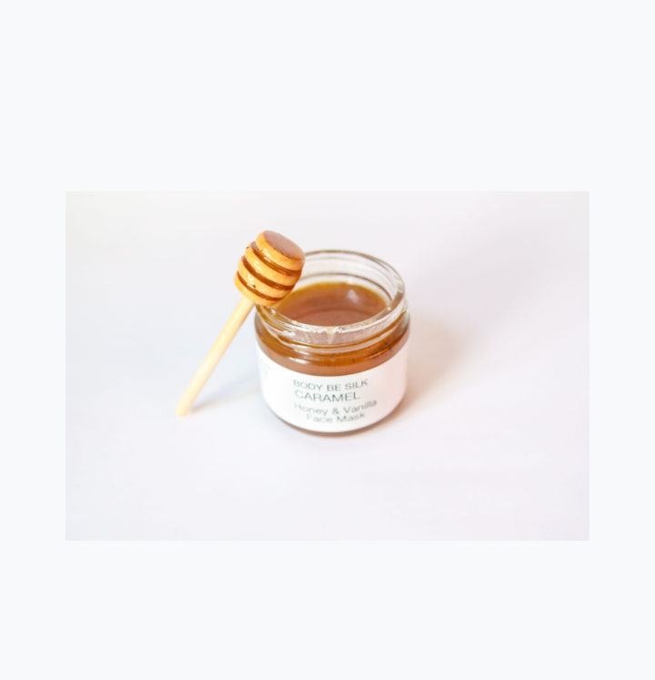 Caramel  honey & vanilla face mask