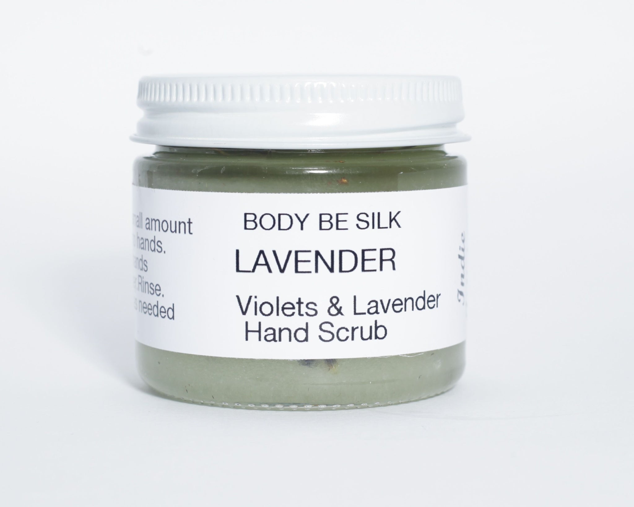 Lavender Flowers  Hand Scrub