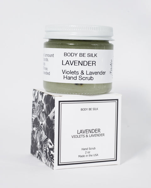 Lavender Flowers  Hand Scrub