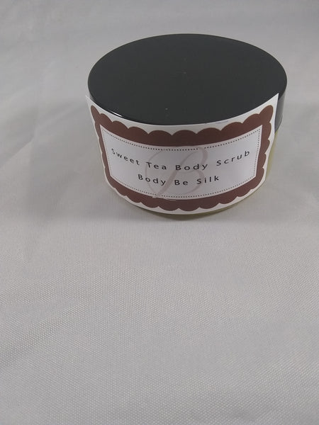 "Sweet Tea  Organic Body Scrub" - Body Be Silk