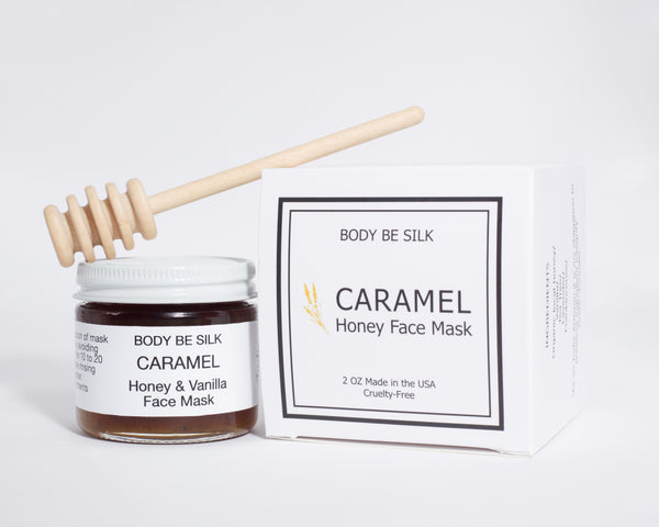 Caramel  honey & vanilla face mask